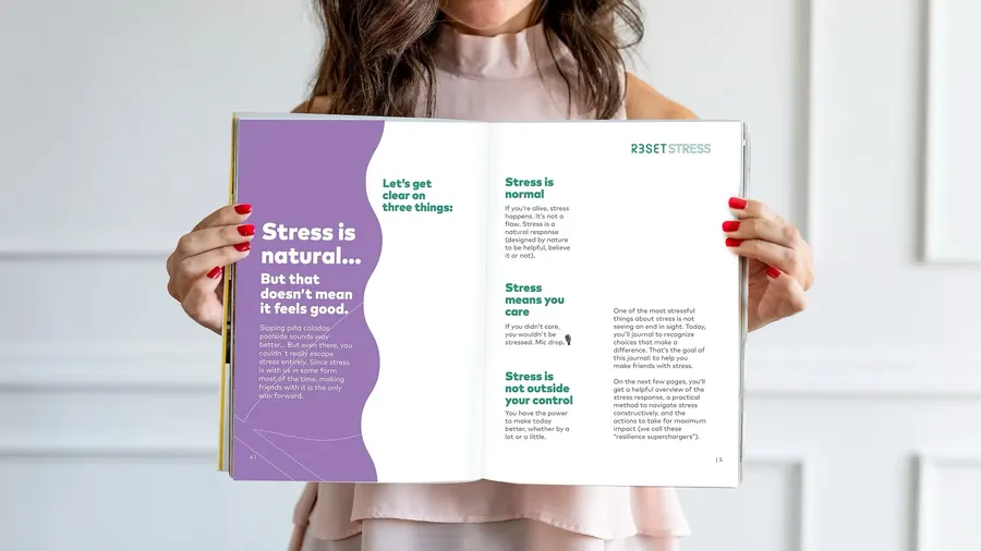 R3SET Journal mockup